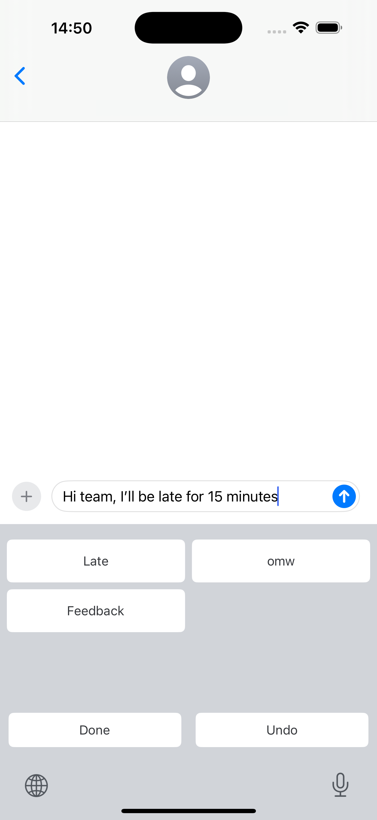 Text Expander custom keyboard