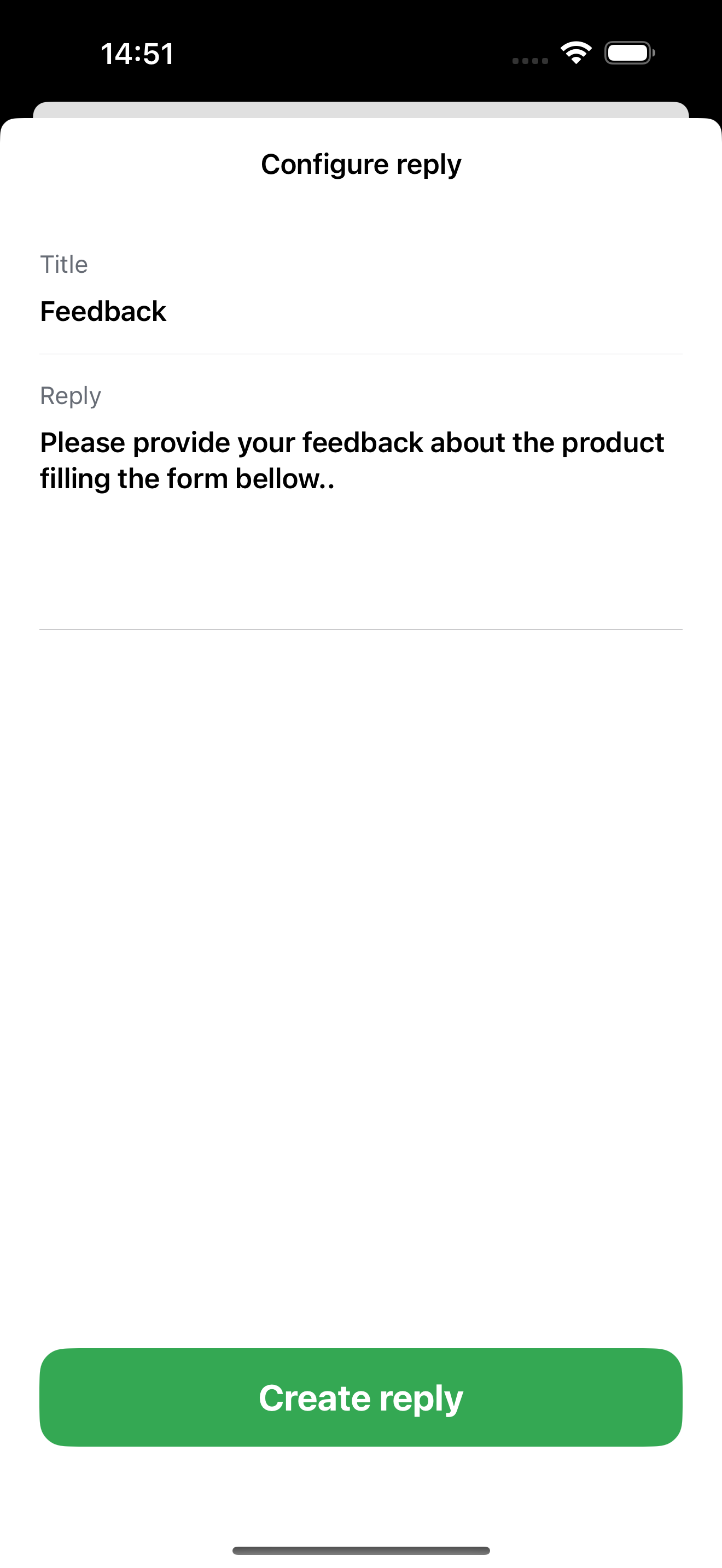 Text Expander settings